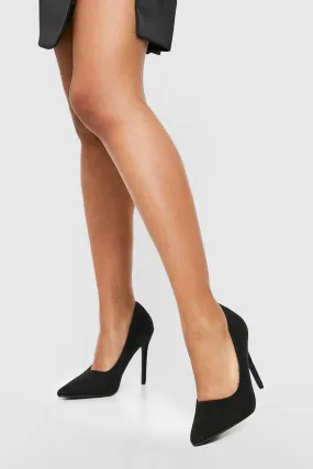 Wide Width High Stiletto Pumps