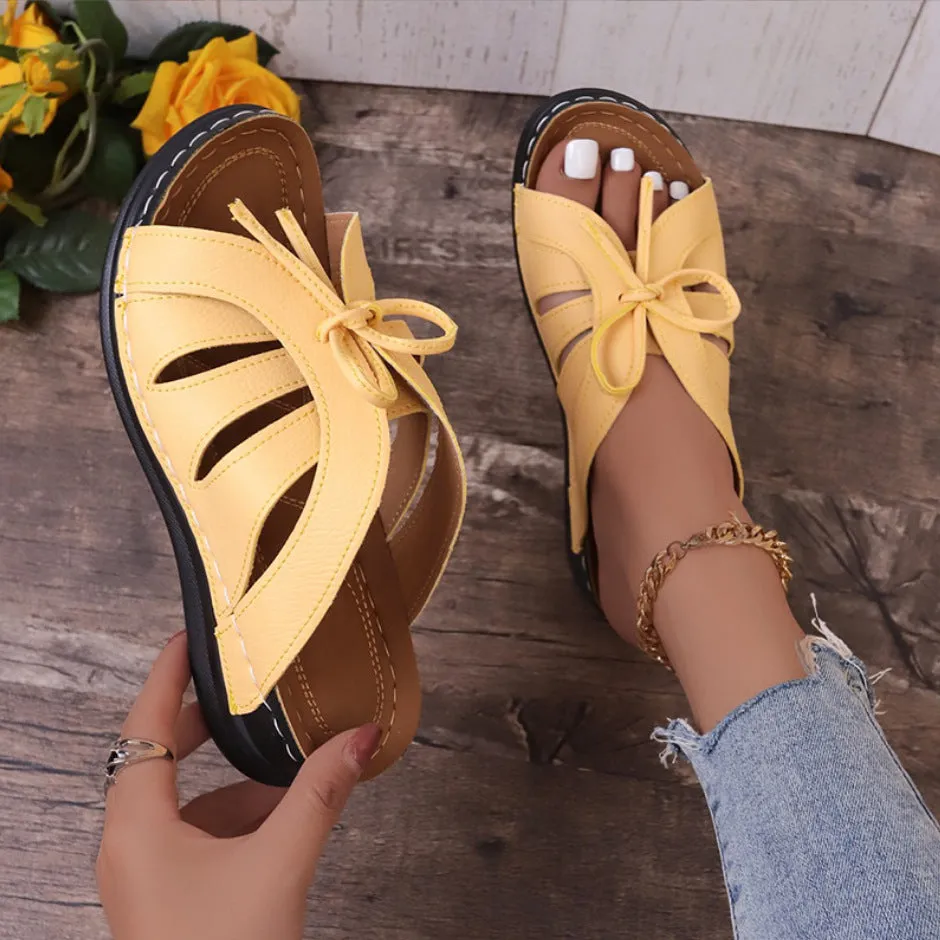 Platform Wedges for Women with Lace-up design