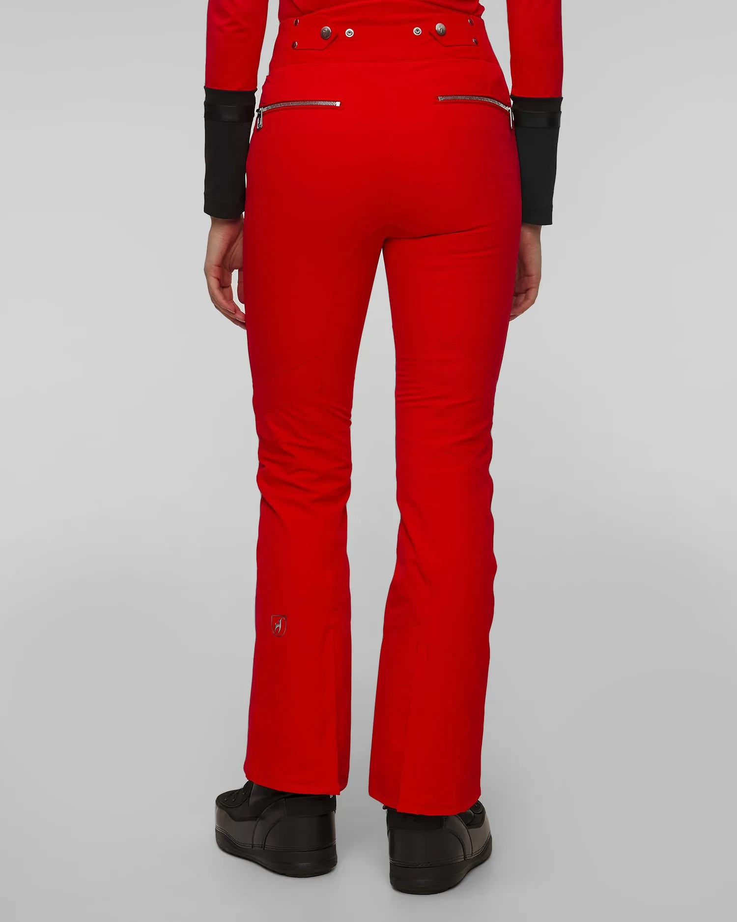 Women's red ski trousers Toni Sailer Alla 342206-457