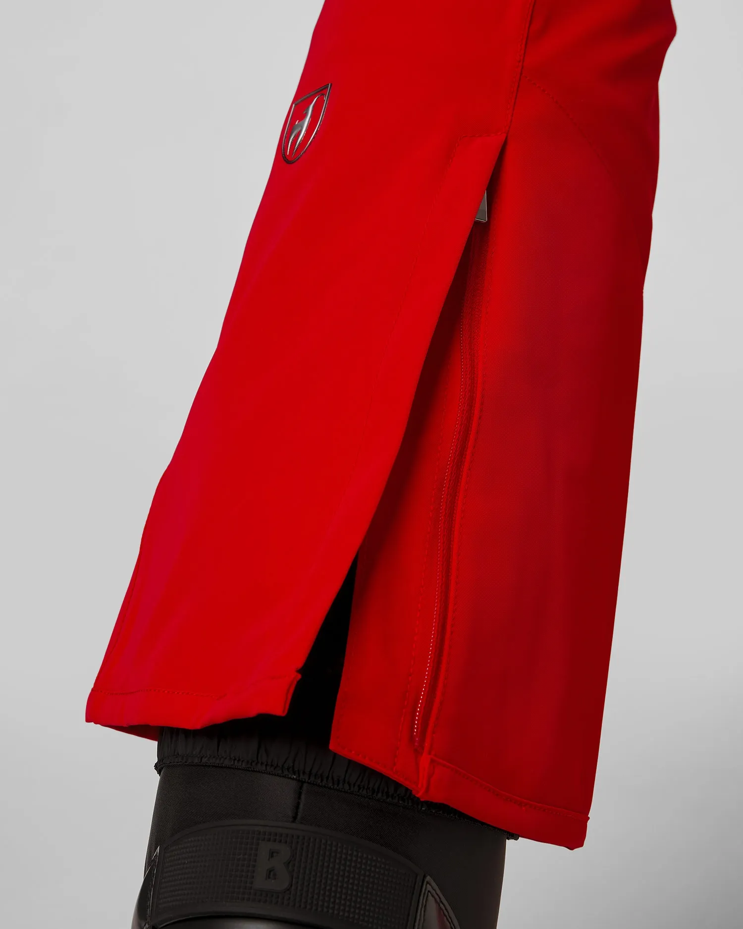 Women's red ski trousers Toni Sailer Alla 342206-457