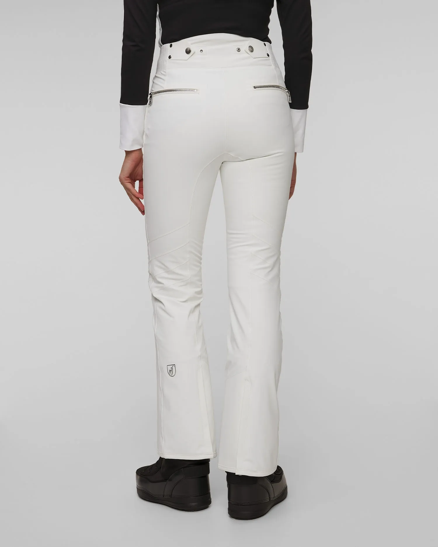 Women's white ski trousers Toni Sailer Alla 342206-201