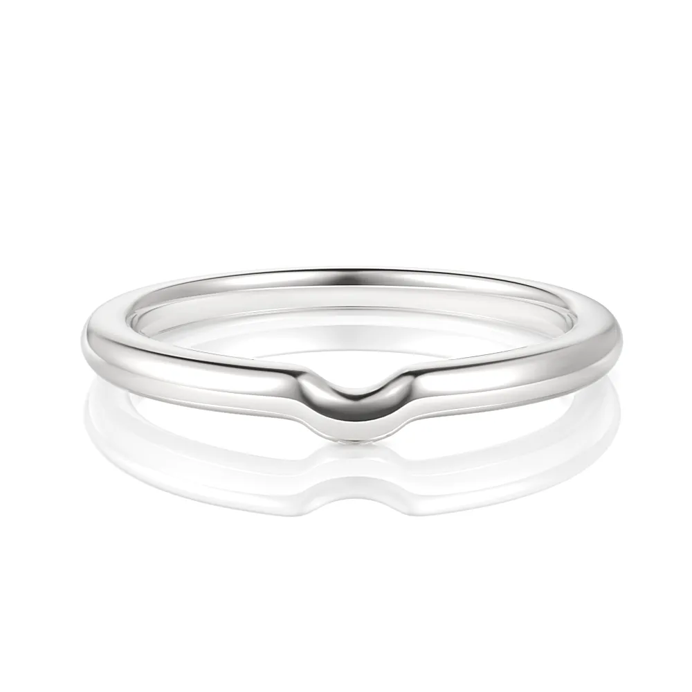 2mm Contour Wedding Ring