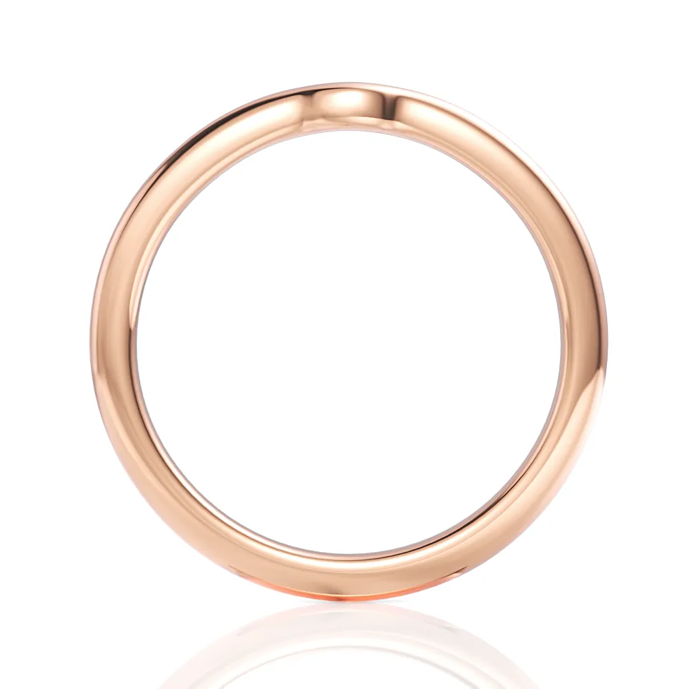 2mm Contour Wedding Ring