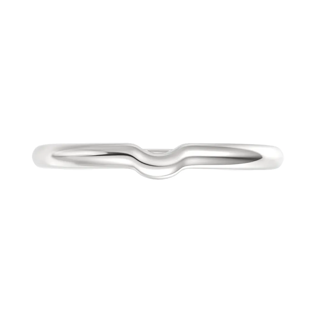 2mm Contour Wedding Ring