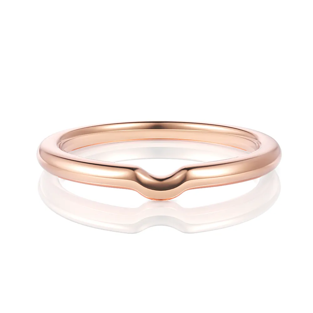 2mm Contour Wedding Ring