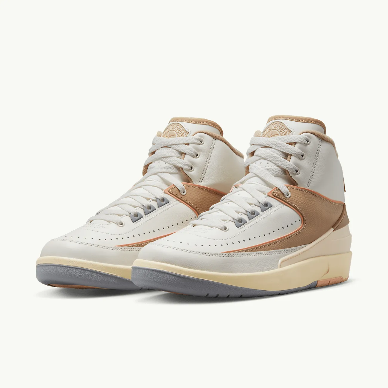 Women's Air Jordan 2 Retro - Sail/Desert Sunset Haze/Muslin