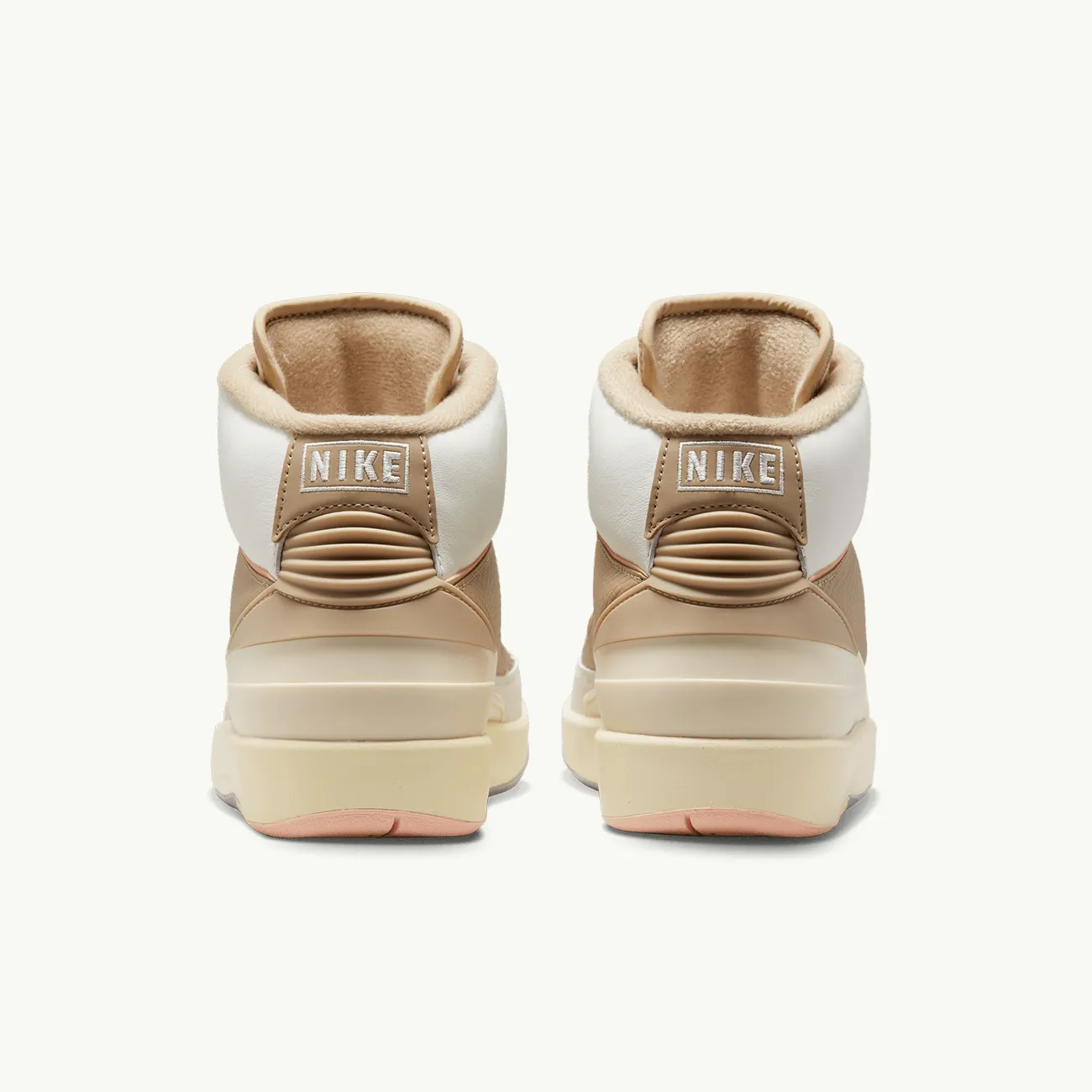 Women's Air Jordan 2 Retro - Sail/Desert Sunset Haze/Muslin