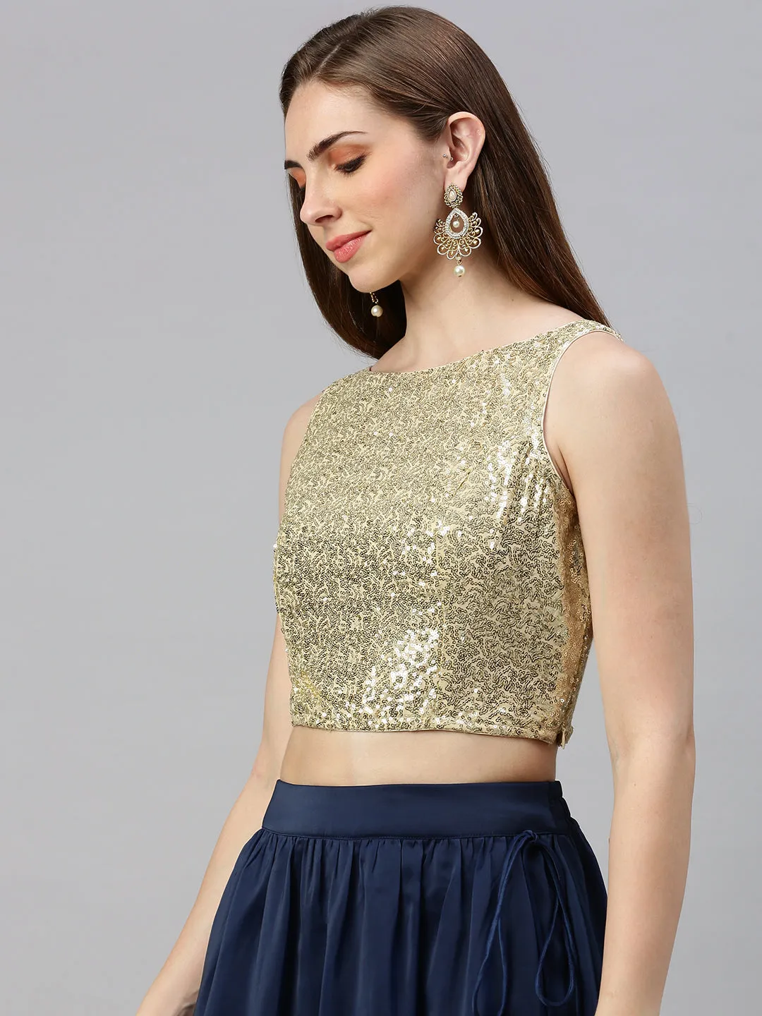 Women's Blouse Gold