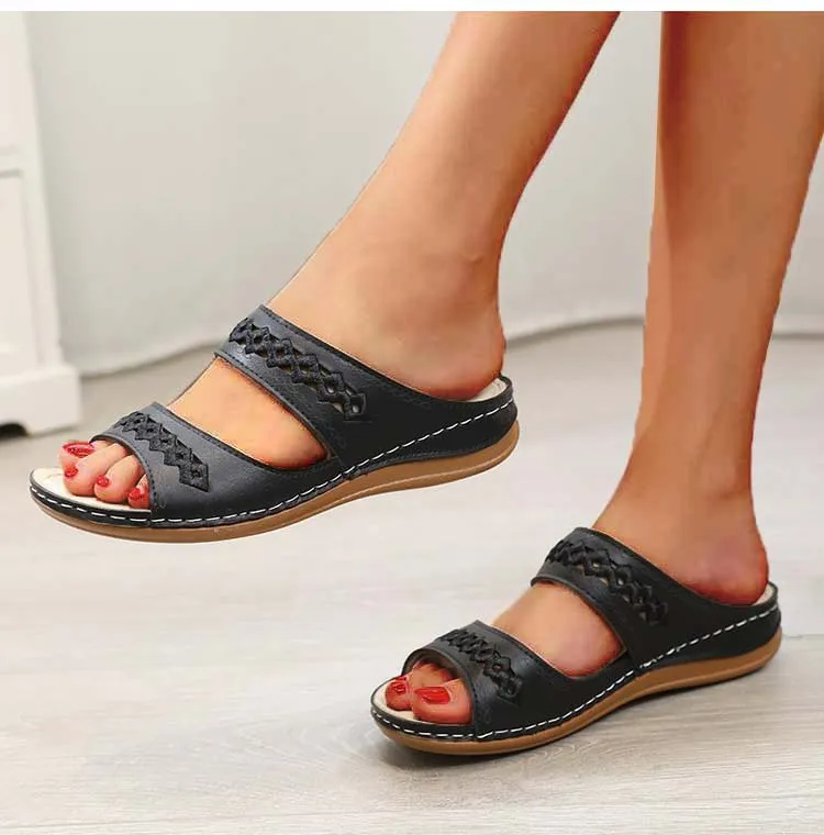 Comfortable Women's Open-Toe Slip-On Outdoor Sandals