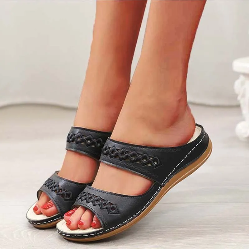 Comfortable Women's Open-Toe Slip-On Outdoor Sandals