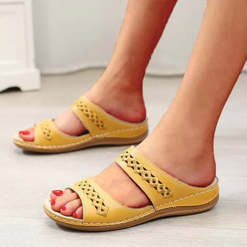 Comfortable Women's Open-Toe Slip-On Outdoor Sandals