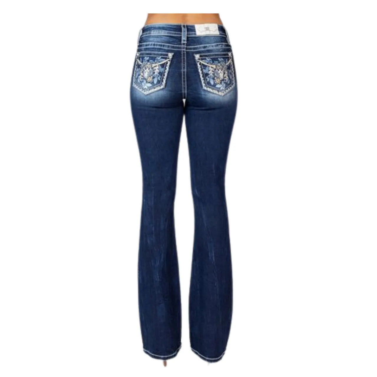 Women's Cow Skull Jeans By Miss Me