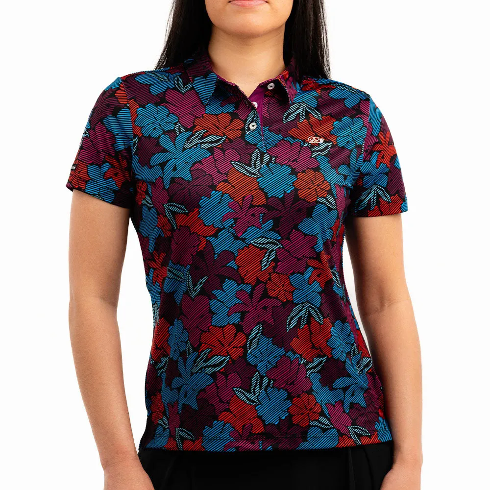 Fore Flowers Women's Polo