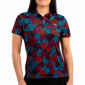 Fore Flowers Women's Polo