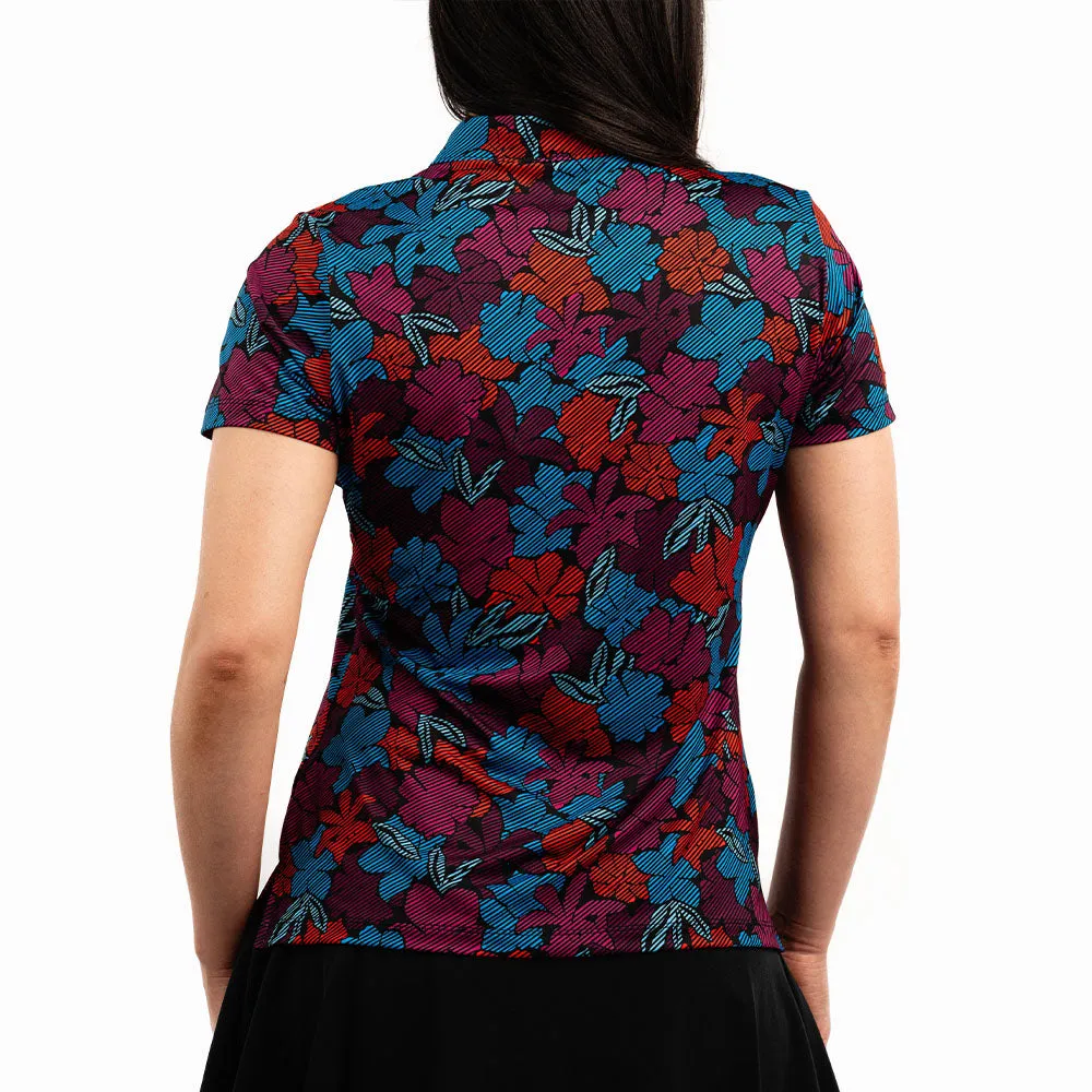 Fore Flowers Women's Polo