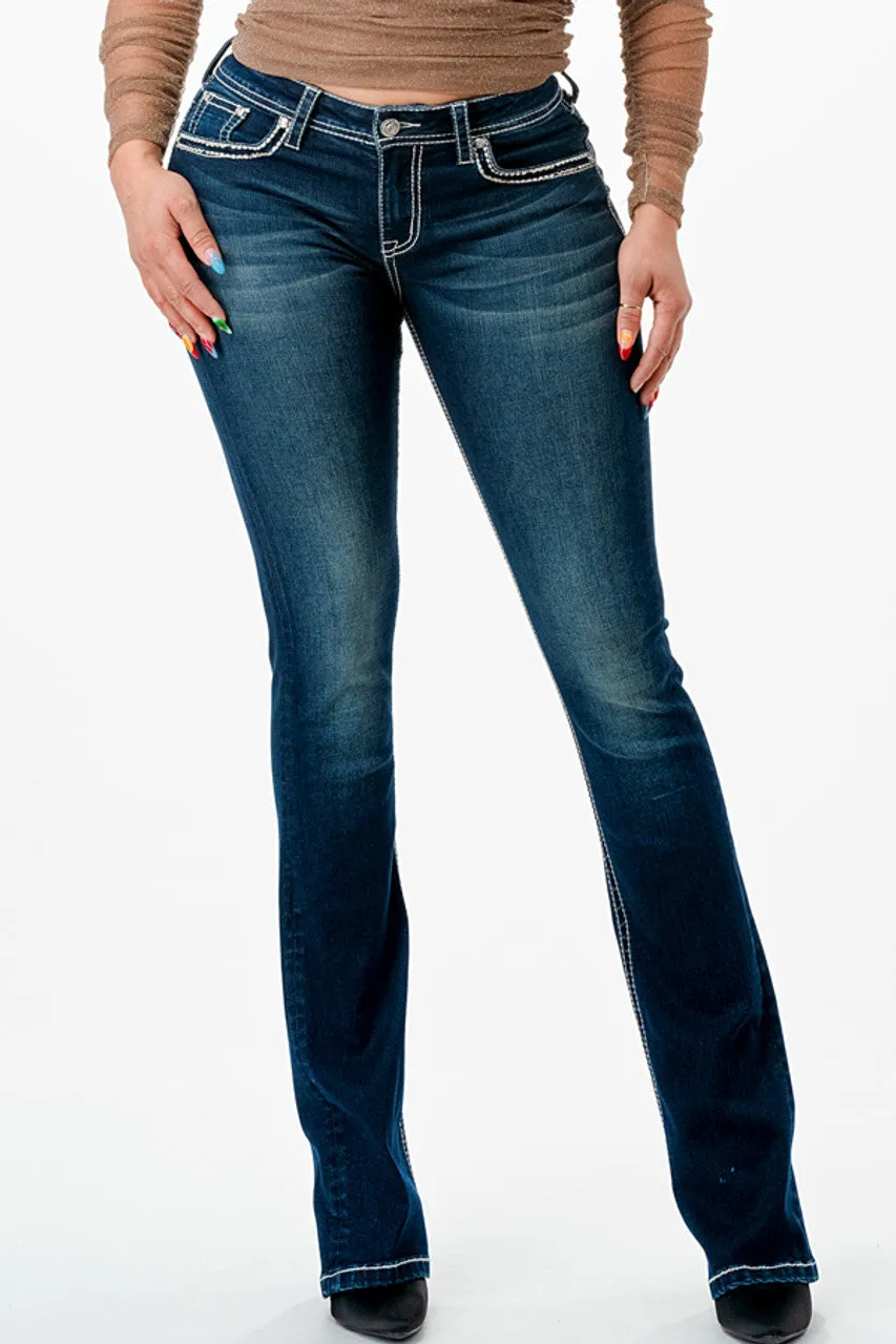 WOMEN'S GRACE IN LA AZTEC 401 JEANS