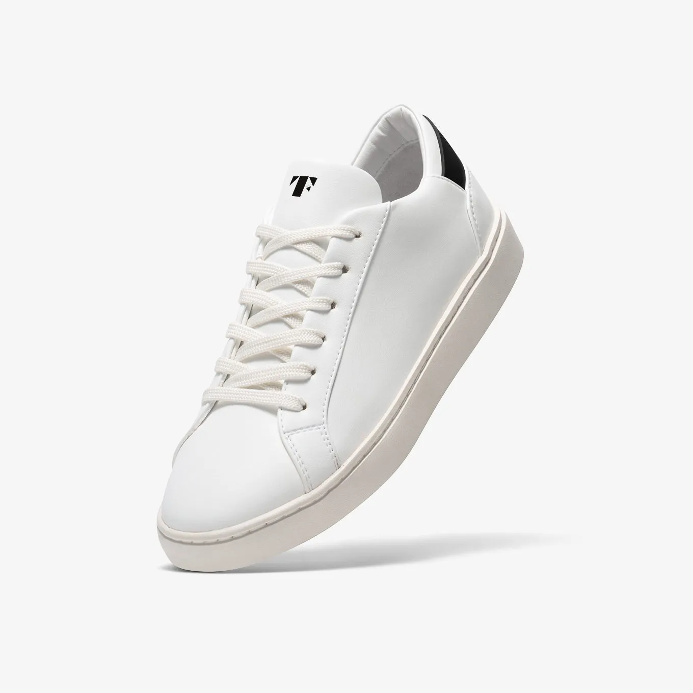 Women's Lace Up | White-Black