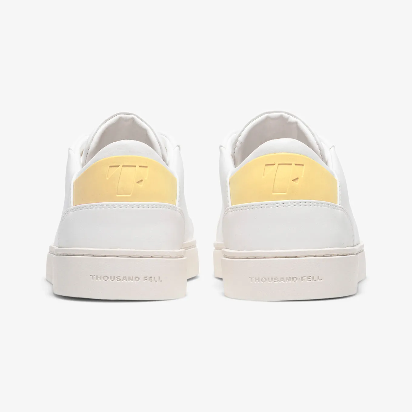 Women's Lace Up | White-Starstruck Yellow