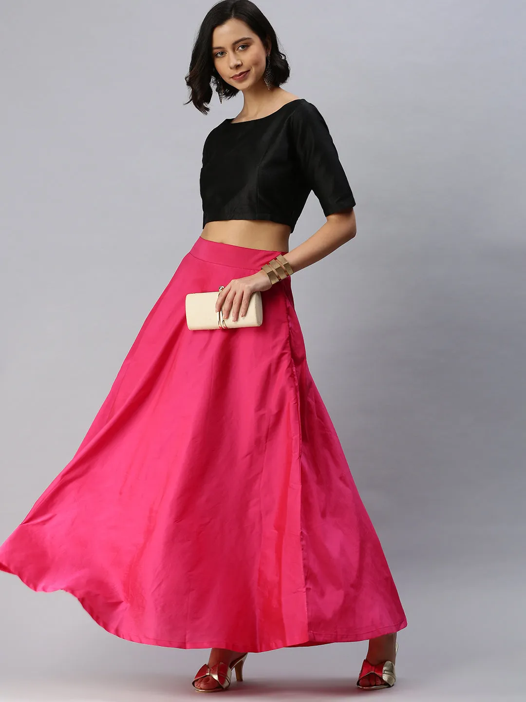 Women's Skirt Fuchsia