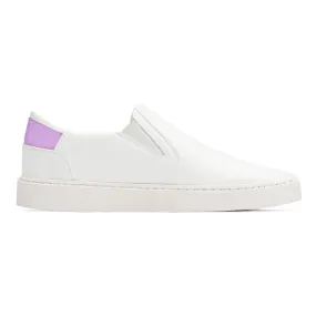 Women's Slip On | White-Psychic Wave