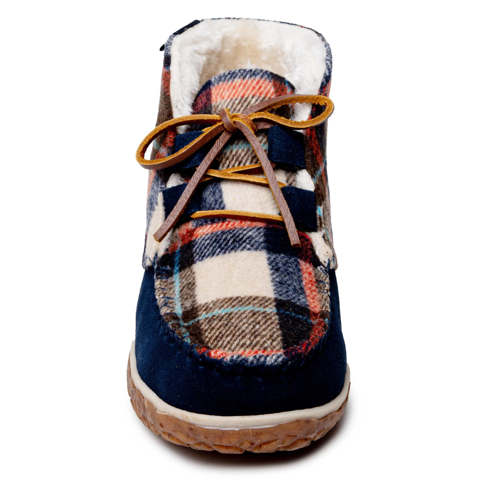  Women's Torrey Suede Boot in Dark Navy Multi  