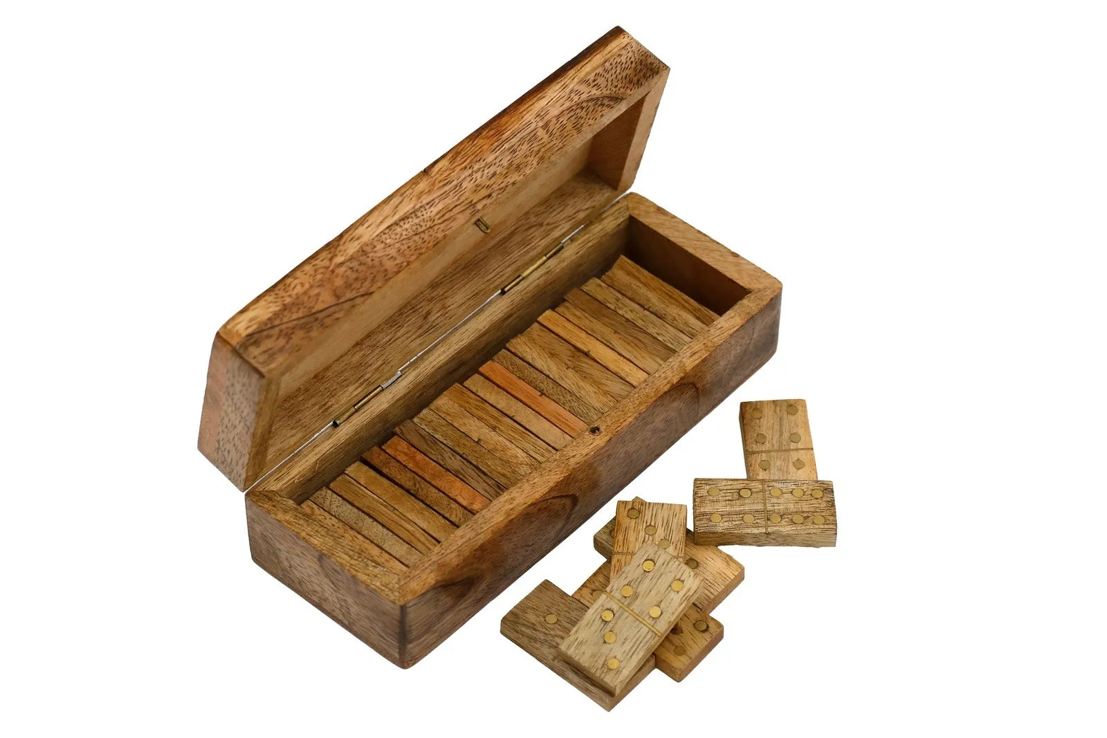 Wooden Dominoes Set