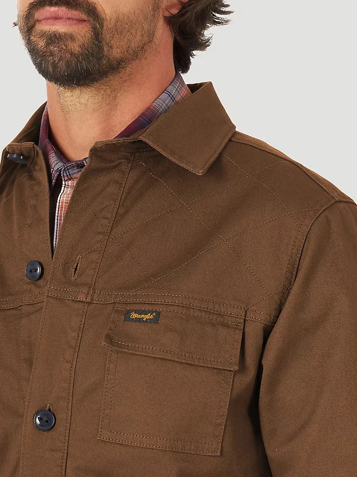 Wrangler Chore Jacket with Quilted Yoke - On Sale Now