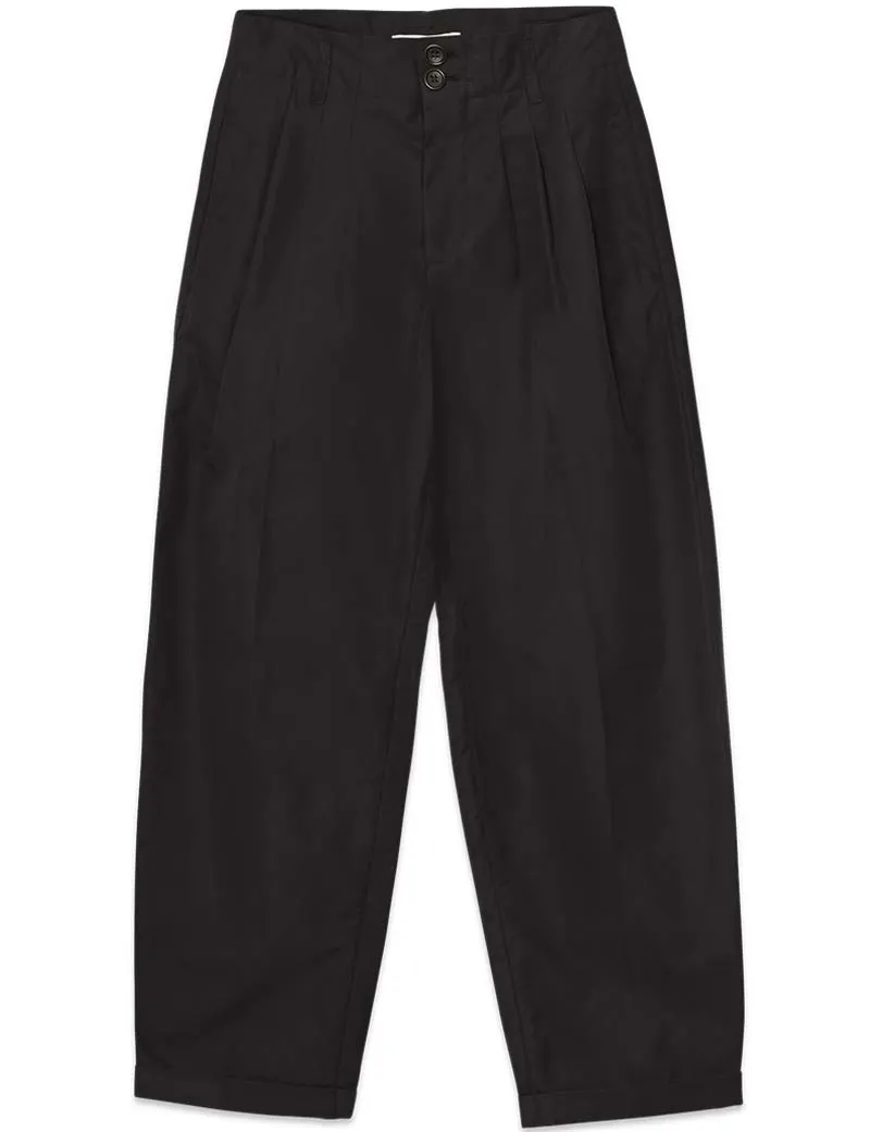 Ymc Keaton Diana Cotton Twill Trousers Black