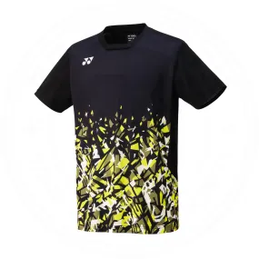 Yonex Badminton Shirt Black Yellow Japan Men's 10551EX.