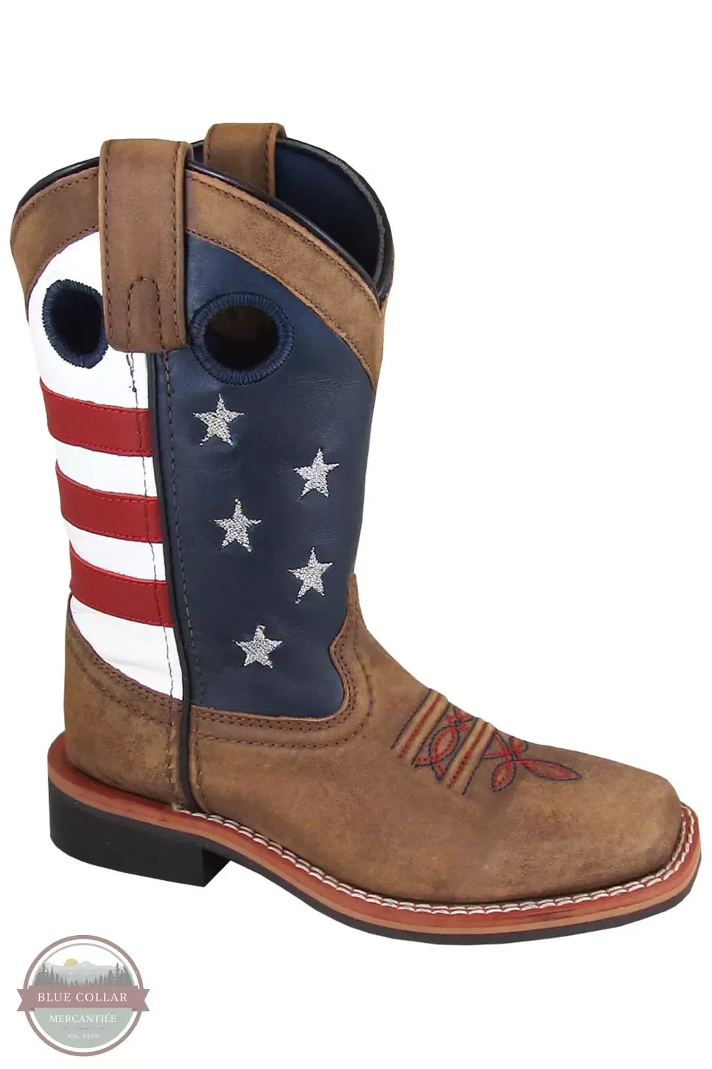 YOUTH PATRIOTIC SMOKEY MOUNTAIN BOOTS: Style 3880Y