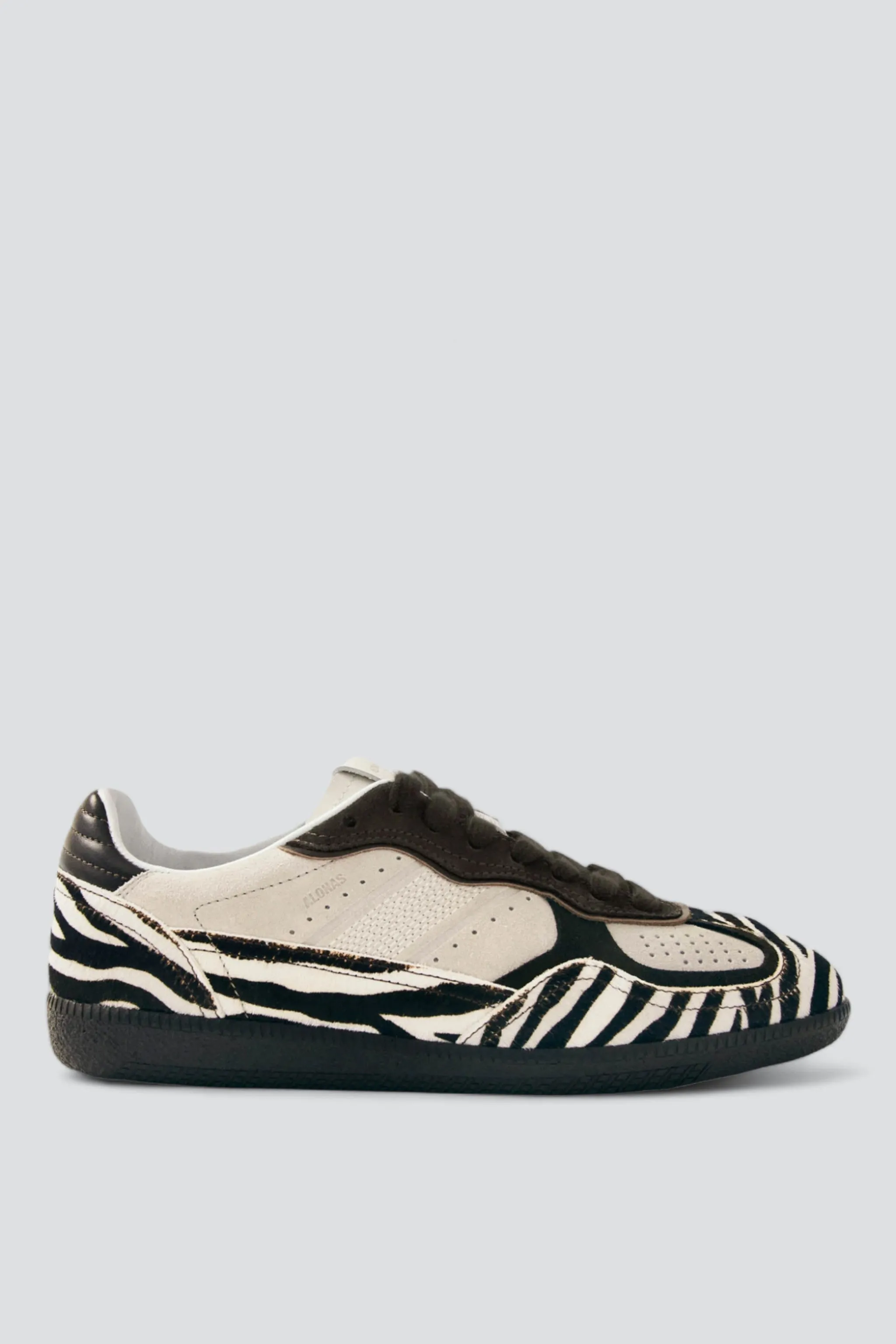 Zebra Brown Tb.490 Leather Sneakers