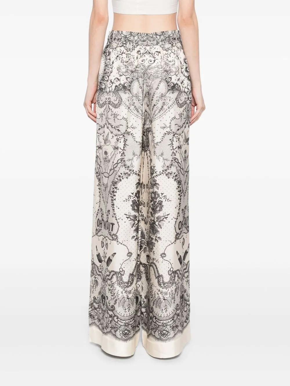 Zimmermann Crush Silk Trousers